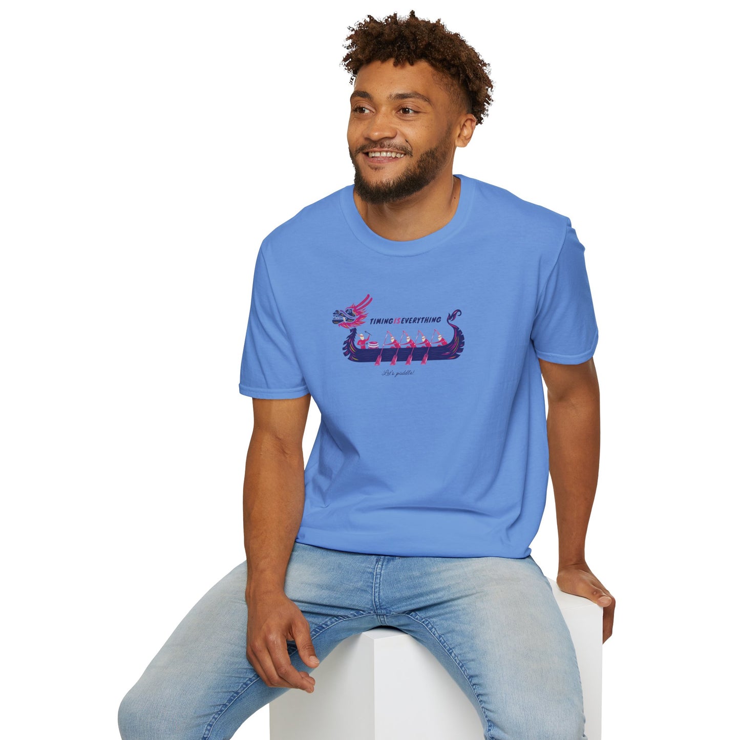 Timing Is Everything | Dragon Boat Edition | Premium Paddling Tee
