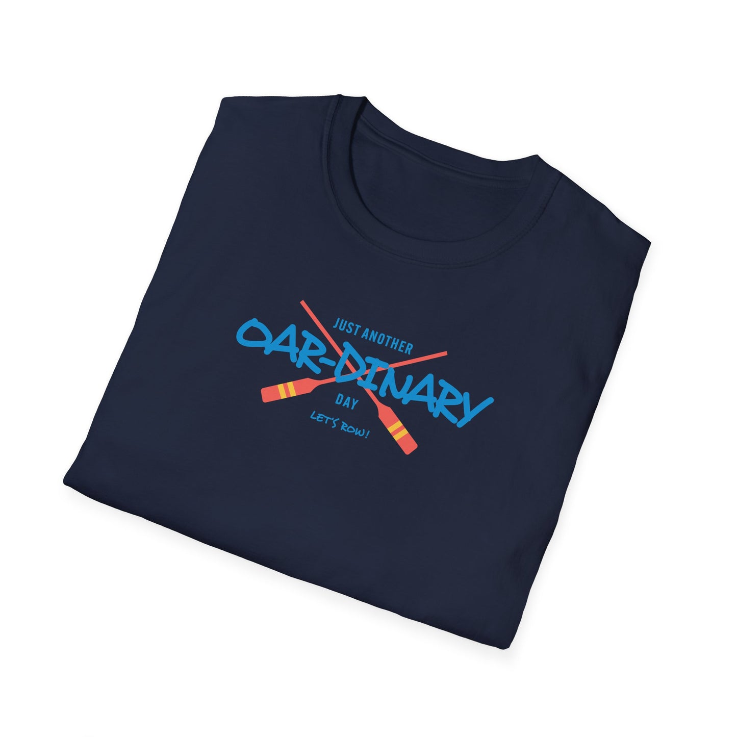 Oar-dinary Day — Script Edition | Premium Rowing Tee