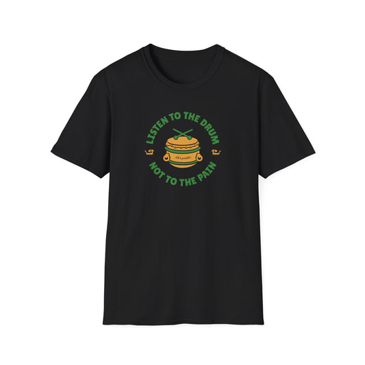 Listen to the Drum Not the Pain | Dragon Boat Shirt | Premium Paddling Tee