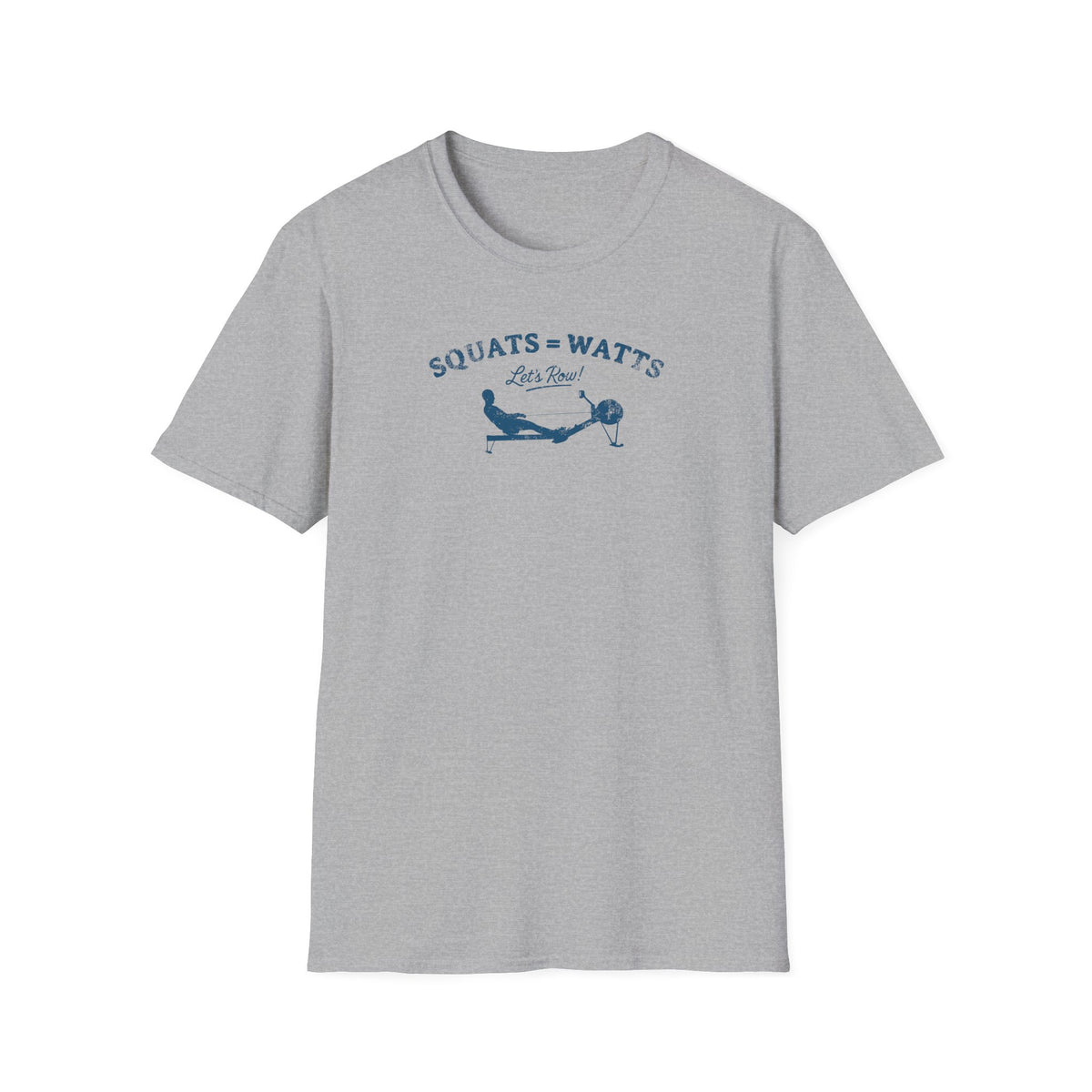 Squats = Watts | Premium Rowing Tee - RR