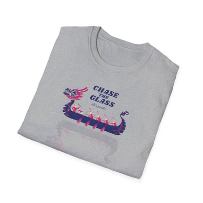 Chase the Glass Dragon Boat T-Shirt | Premium Paddling Tee - RR