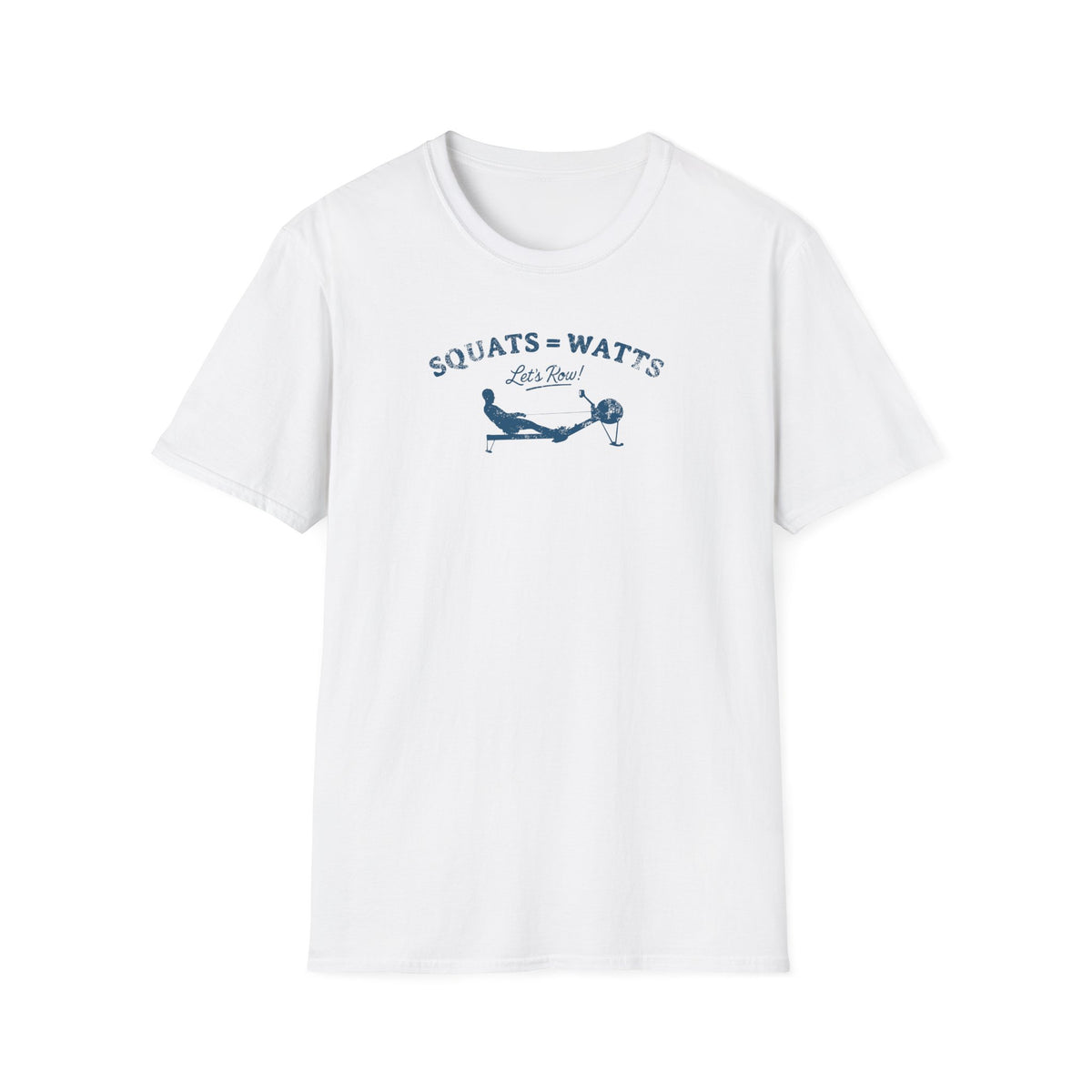 Squats = Watts | Premium Rowing Tee - RR