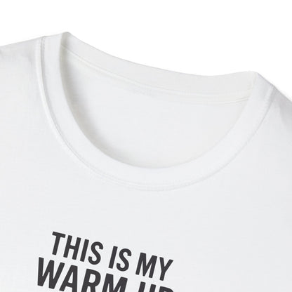 This Is My Warm Up | Premium Rowing Tee