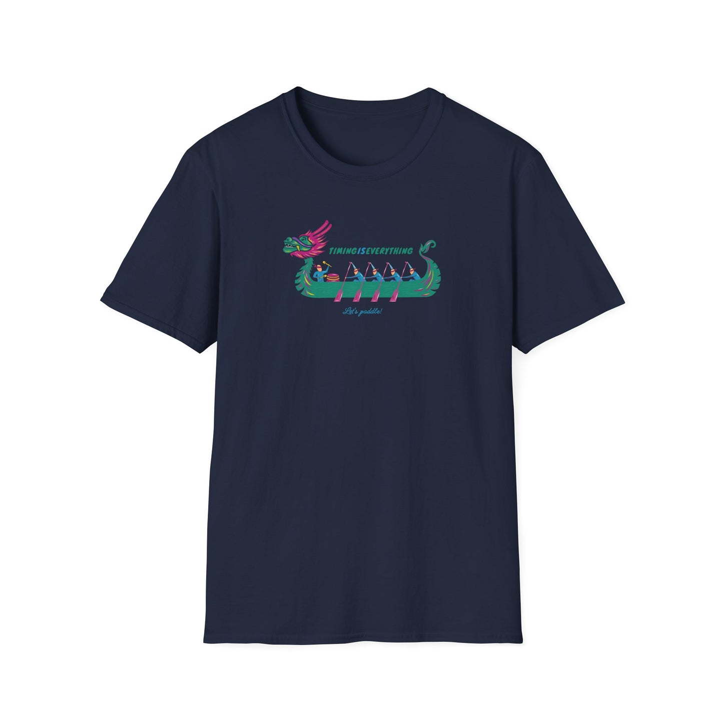 Timing Is Everything | Dragon Boat Edition | Premium Paddling Tee