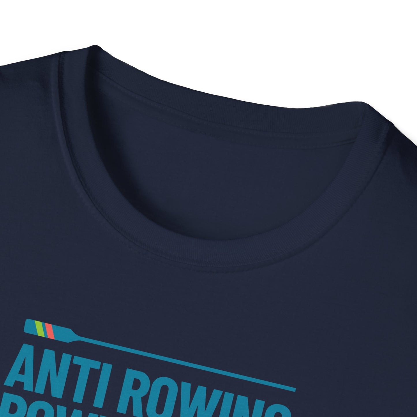 Anti Rowing Rowing Club — Stripe Oar Edition | Premium Rowing Tee