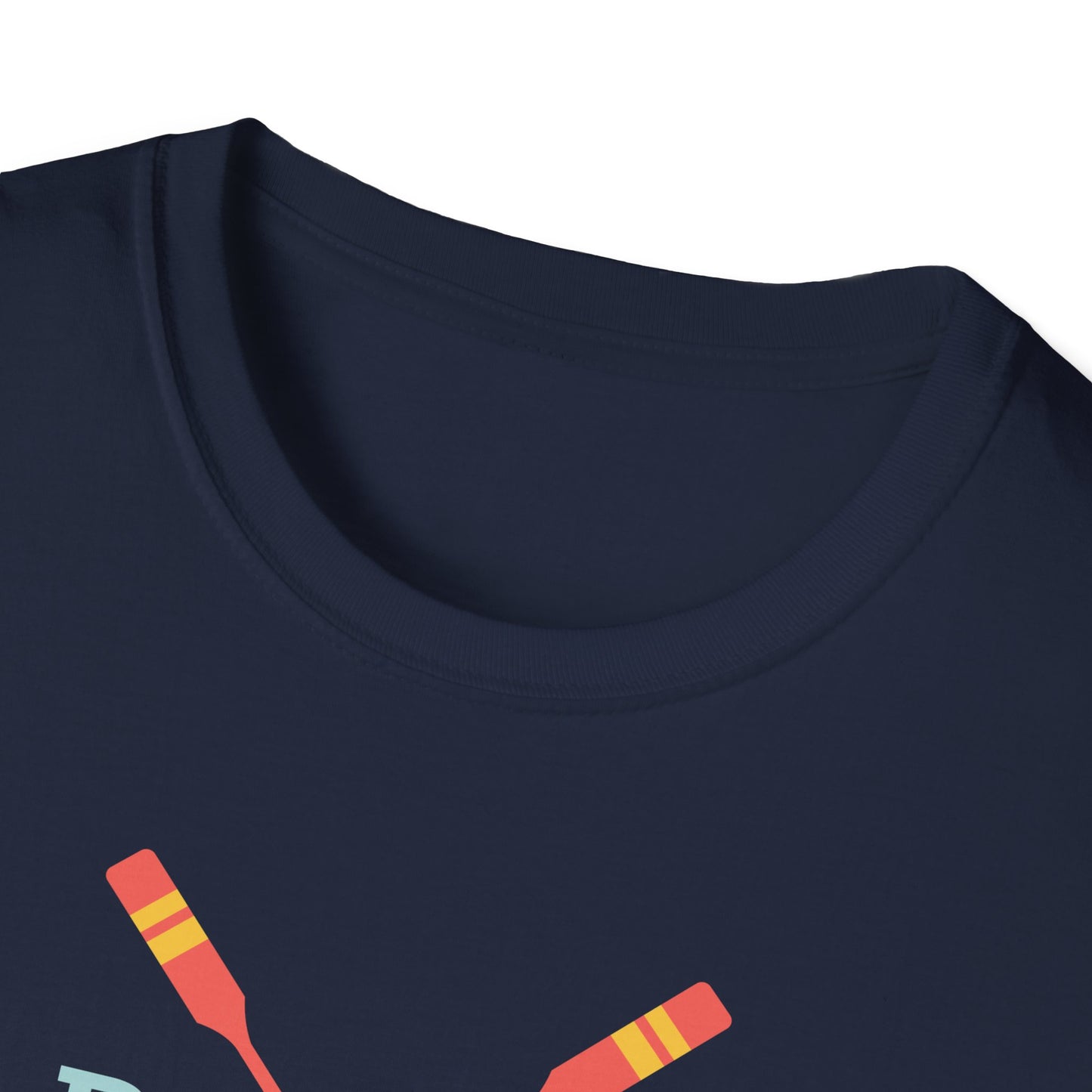Rowing Gets You Wet — Crossed Oars Edition | Premium Rowing Tee
