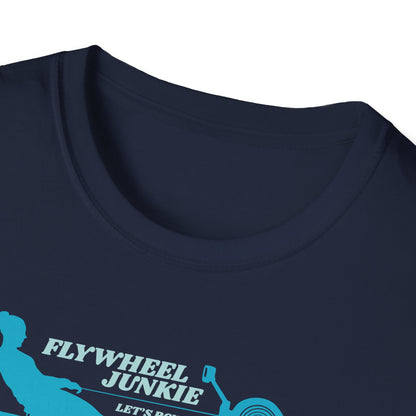 Flywheel Junkie — Premium Rowing Tee