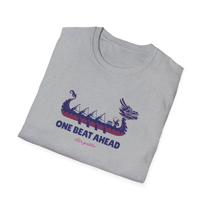 One Beat Ahead | Dragon Boat Shirt | Premium Paddling Tee