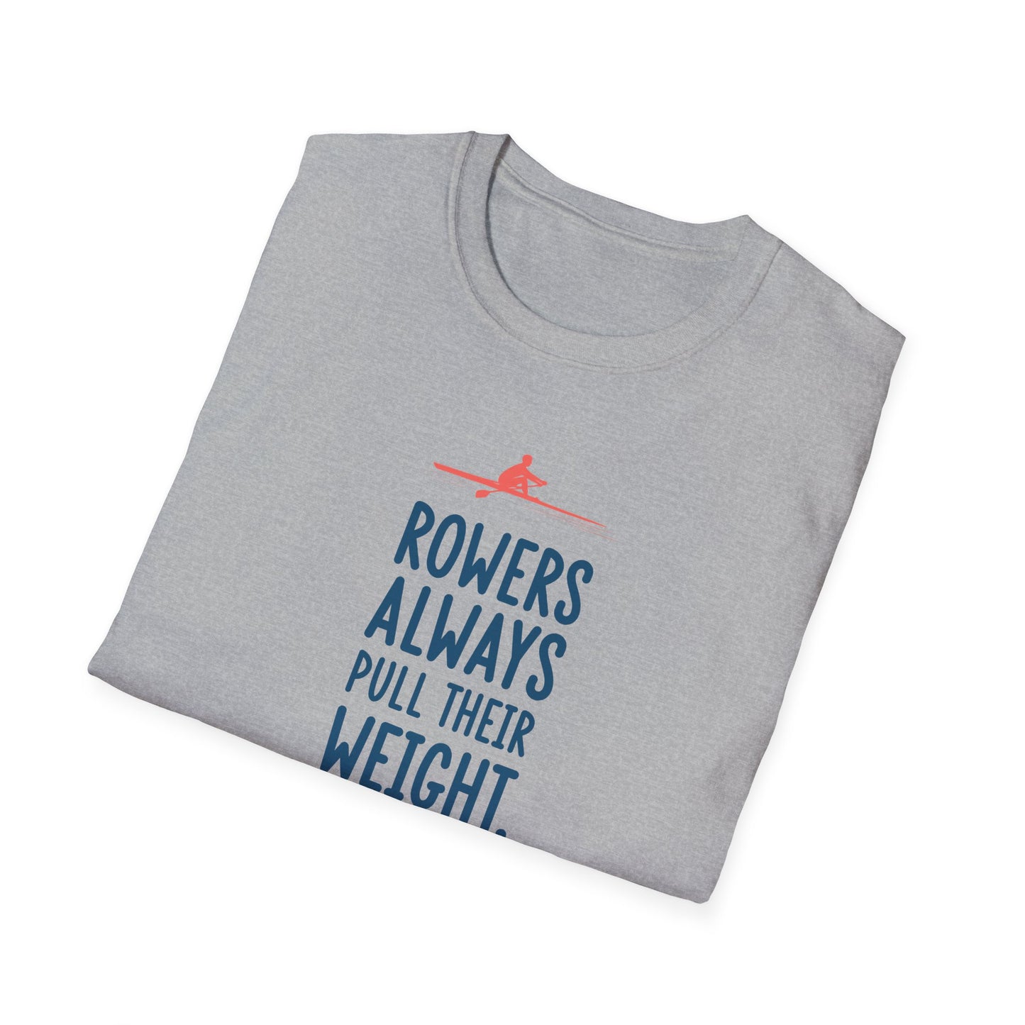 Rowers Always Pull Their Weight — Skiff Silhouette Edition