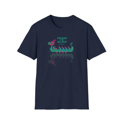 Chase the Glass Dragon Boat T-Shirt | Premium Paddling Tee - RR