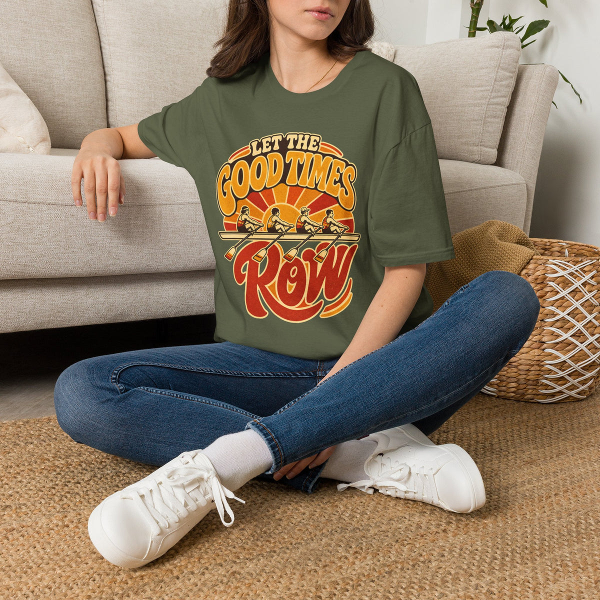 Let The Good Times Row | Premium Rowing Tee - RR