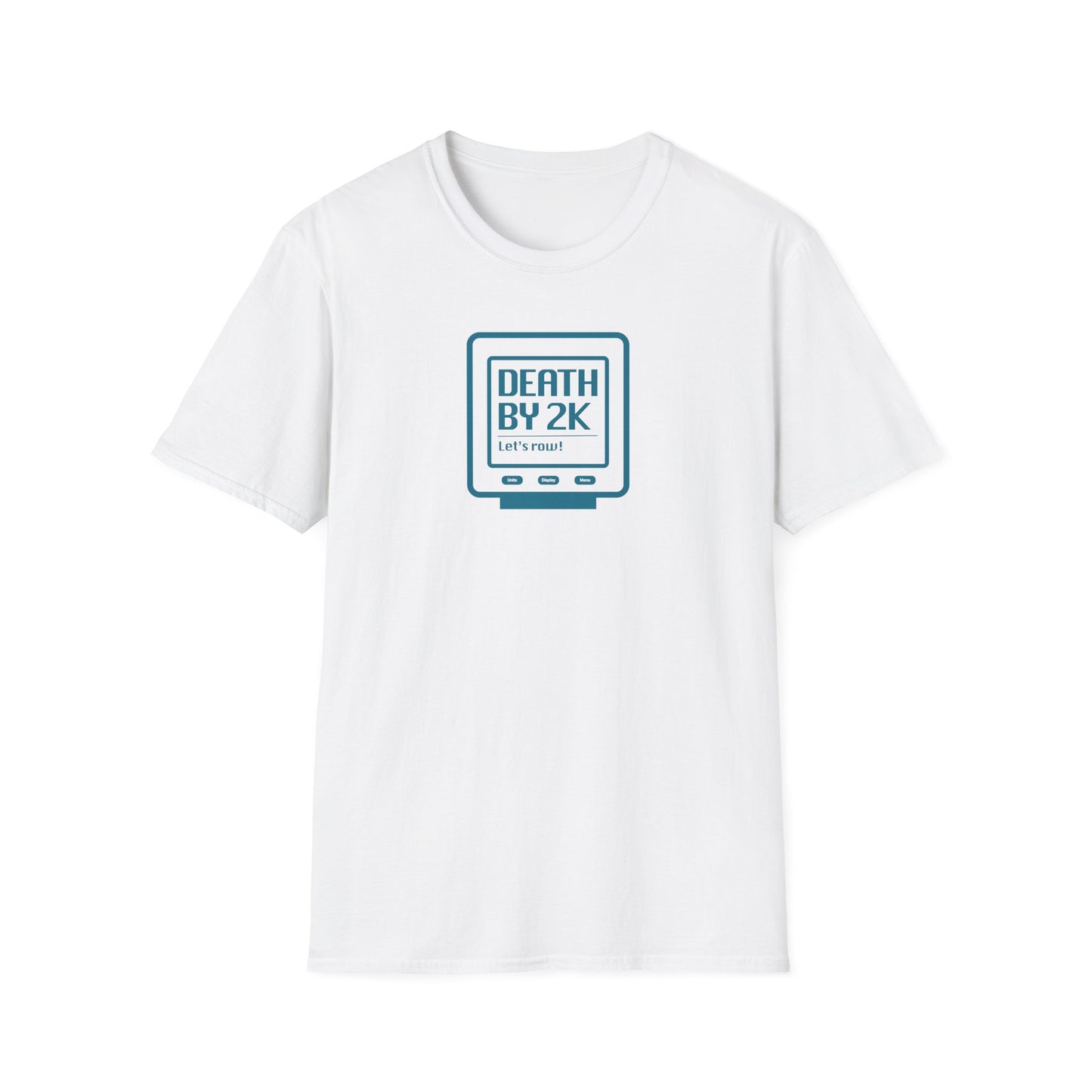 💀 Death by 2K — Outline Monitor Edition | Premium Rowing Tee