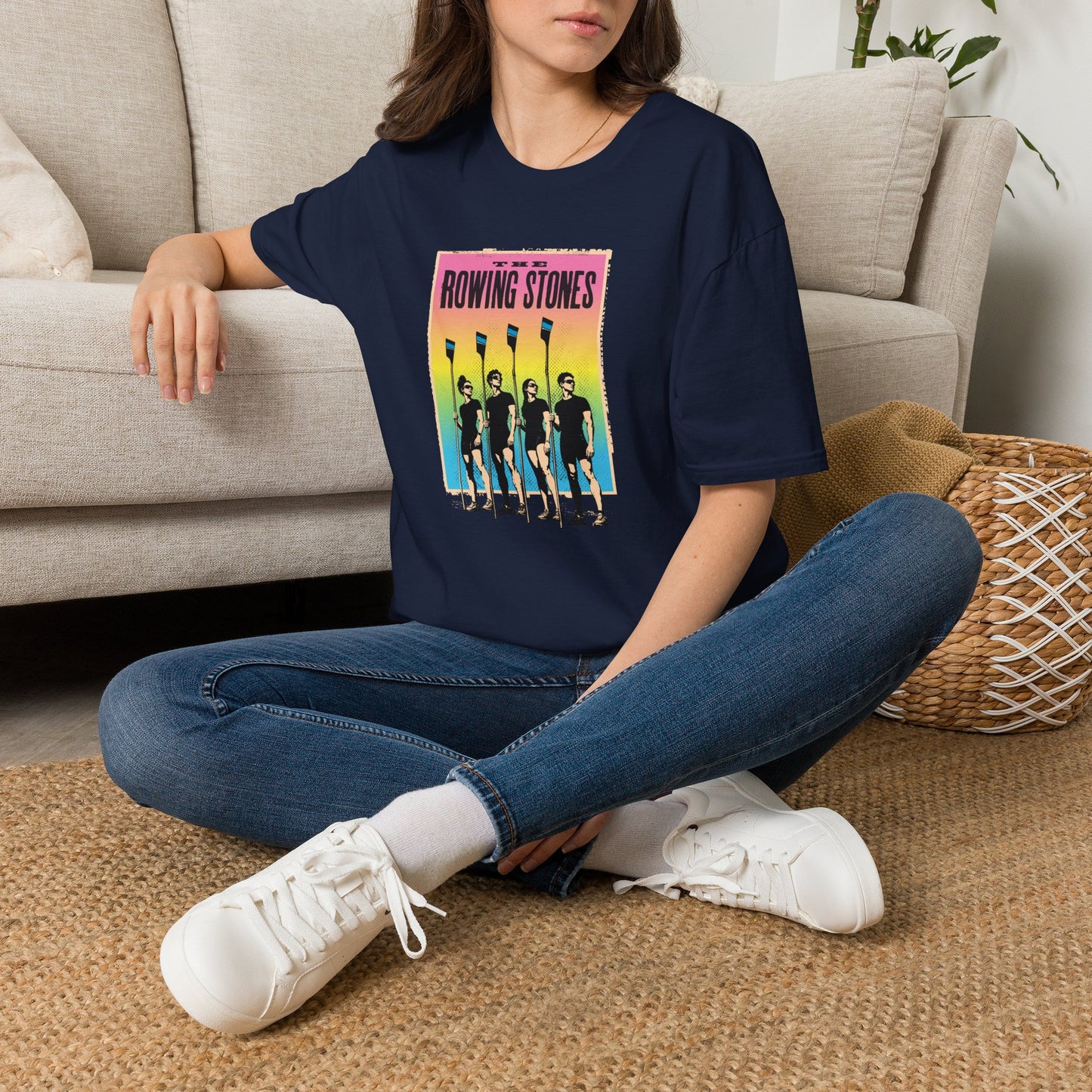 The Rowing Stones | Premium Rowing Tee