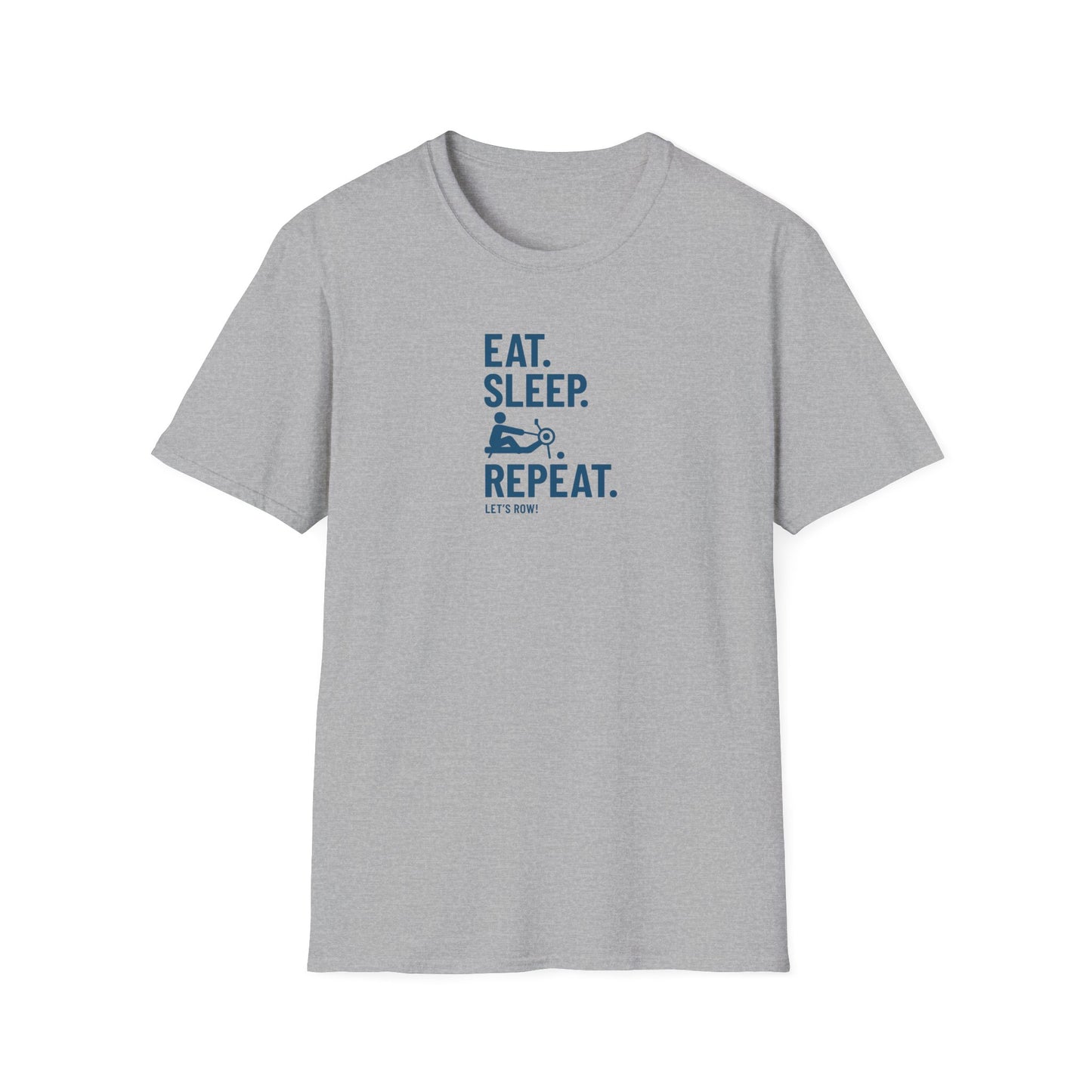 Eat Sleep Erg Repeat — Icon Edition | Premium Rowing Tee