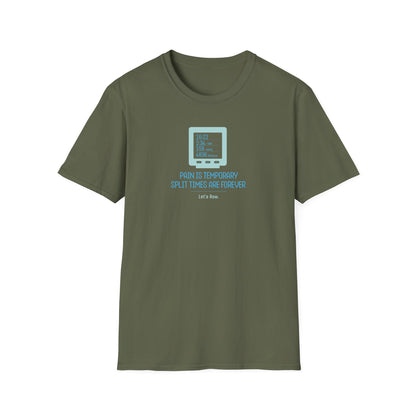 Pain Is Temporary — Monitor Edition | Premium Rowing Tee