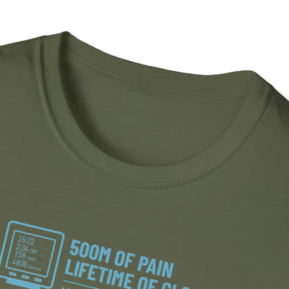 500M of Pain — Split Screen Edition | Premium Rowing Tee