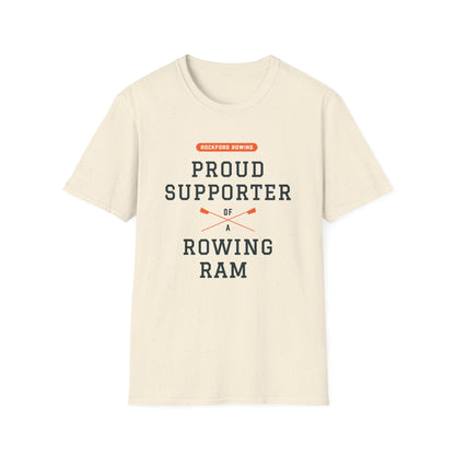 Proud Supporter of a Rowing Ram | Premium Rowing Tee - RR