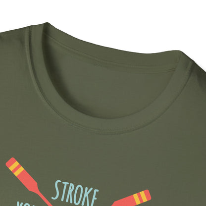 Stroke Your Ego — Bold Edition | Premium Rowing Tee