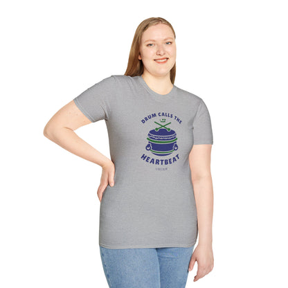 Drum Calls the Heartbeat Dragon Boat T-Shirt | Premium Paddling Tee