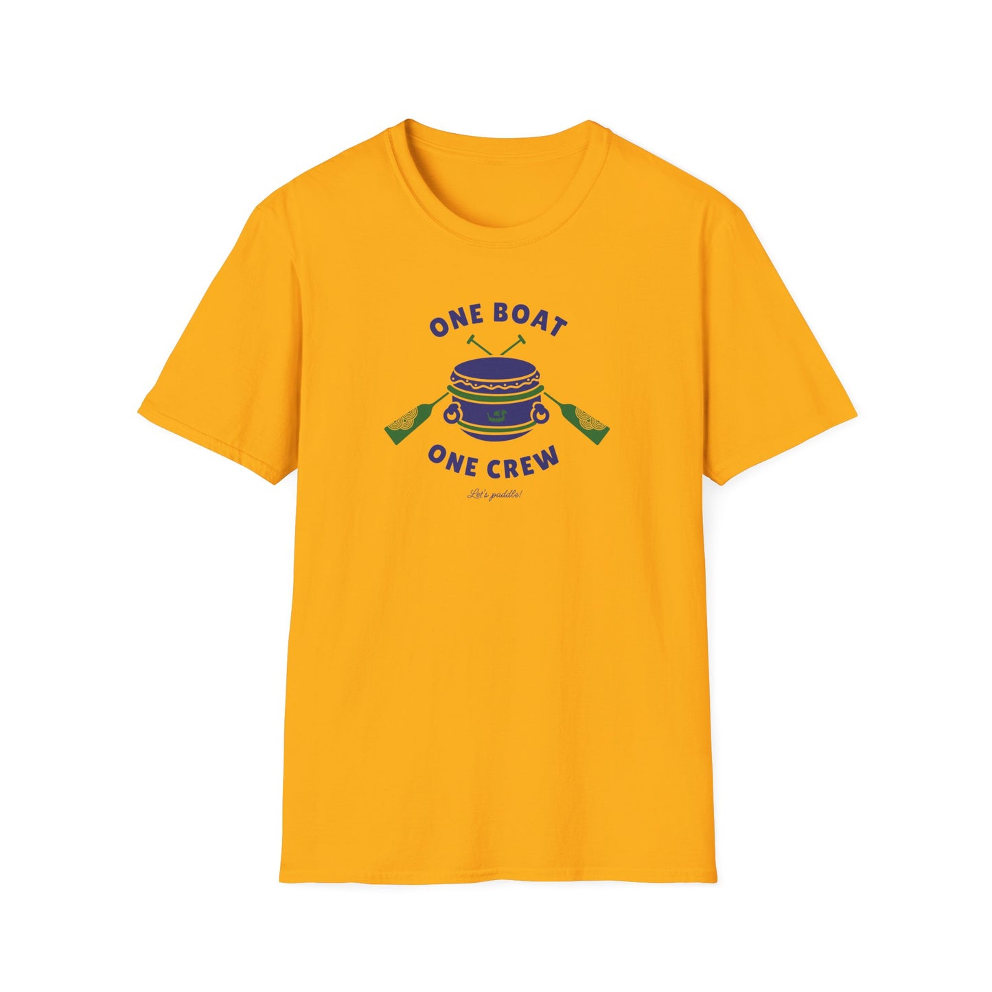 One Boat One Crew Dragon Boat T-Shirt | Premium Paddling Tee