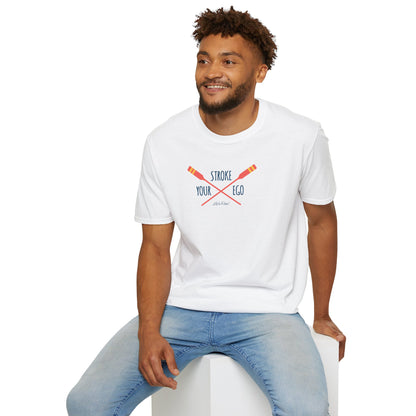 Stroke Your Ego — Bold Edition | Premium Rowing Tee