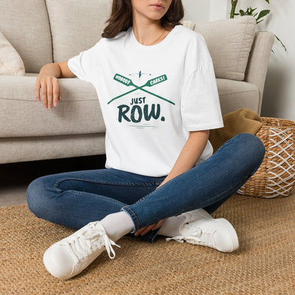 Nobody Cares. Just Row. | Crossed Oars Edition | Premium Rowing Tee - RR