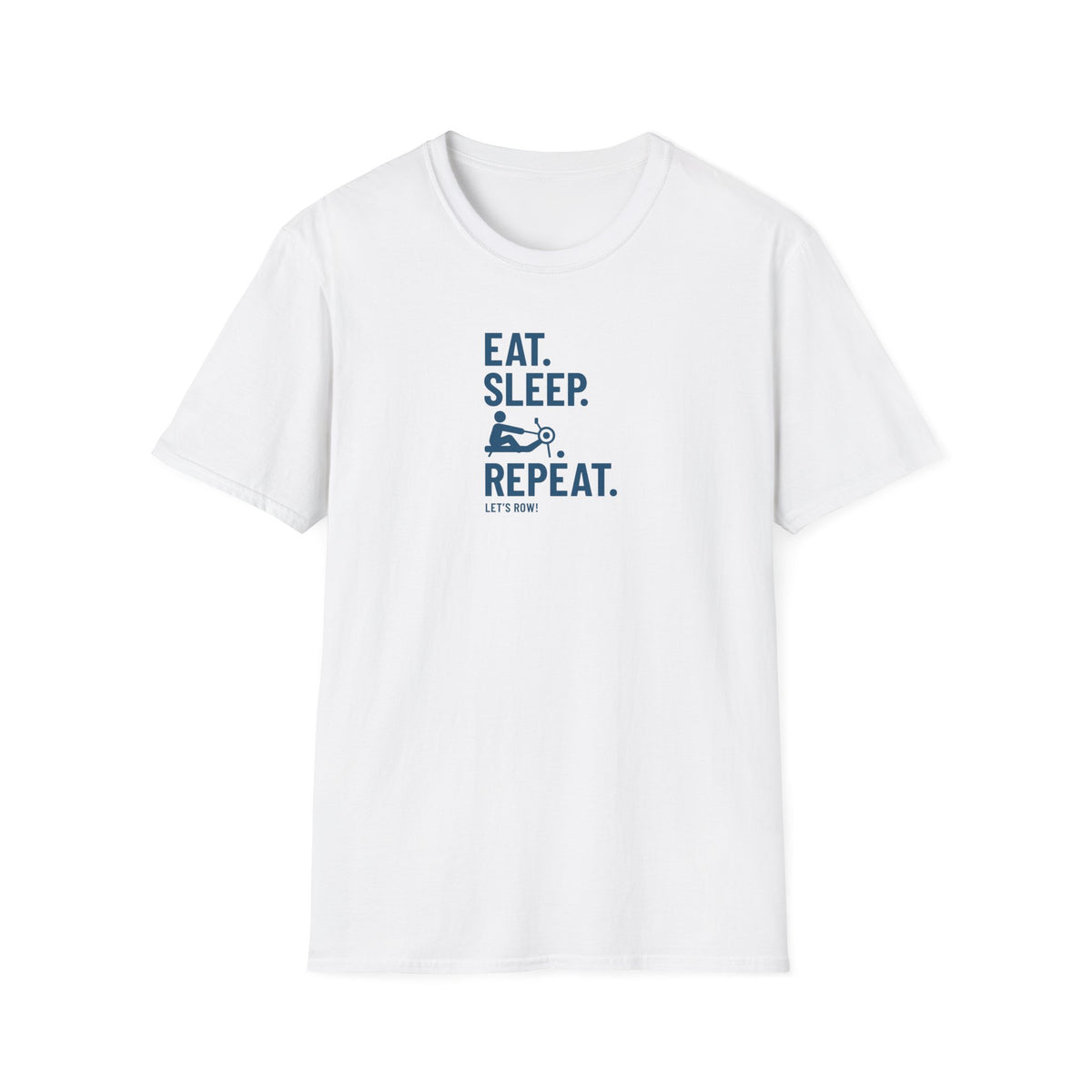 Eat Sleep Erg Repeat — Icon Edition | Premium Rowing Tee - RR
