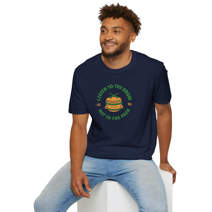Listen to the Drum Not the Pain | Dragon Boat Shirt | Premium Paddling Tee