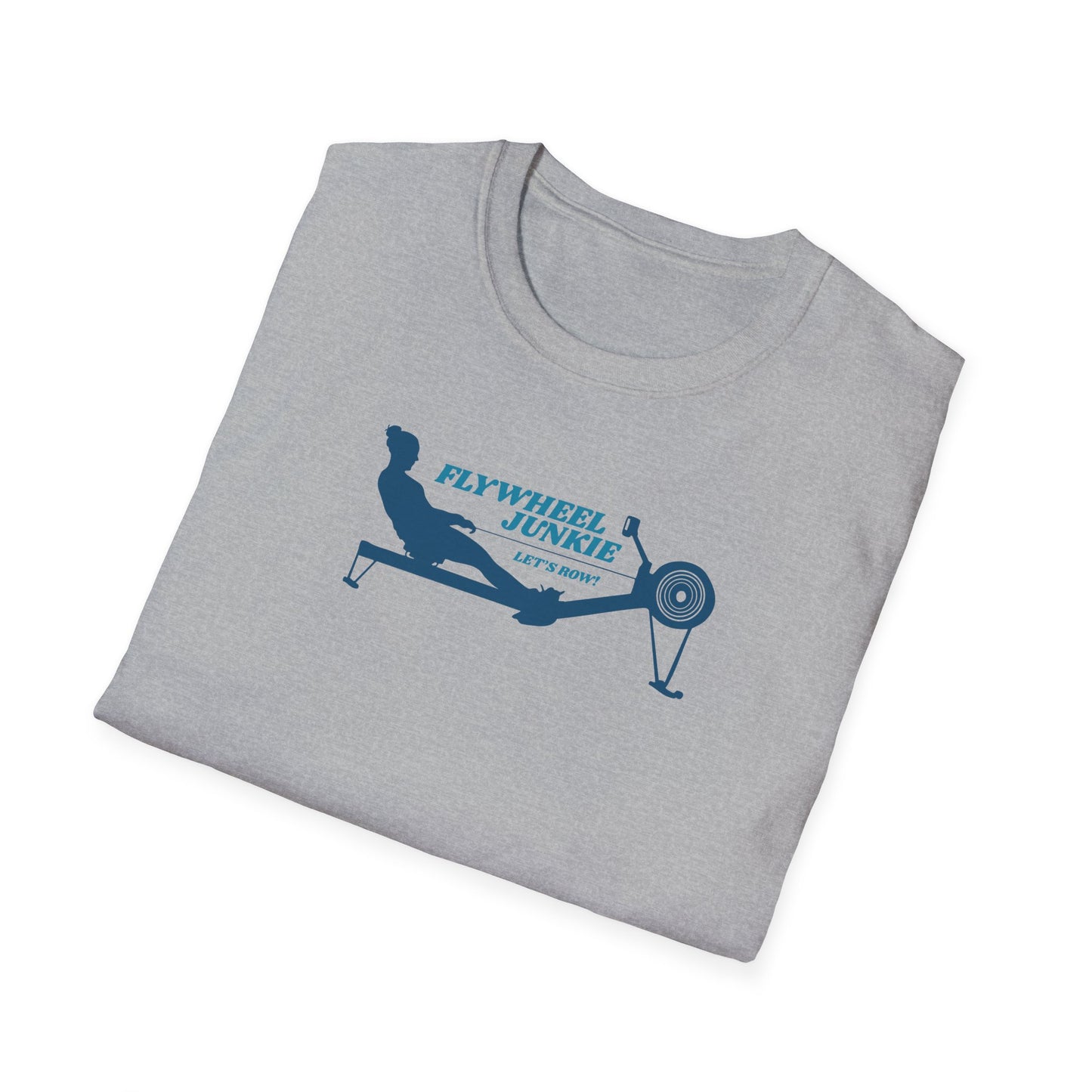 Flywheel Junkie — Premium Rowing Tee