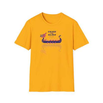 Chase the Glass Dragon Boat T-Shirt | Premium Paddling Tee - RR