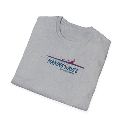 Making Waves and Taking Names — Premium Rowing Tee