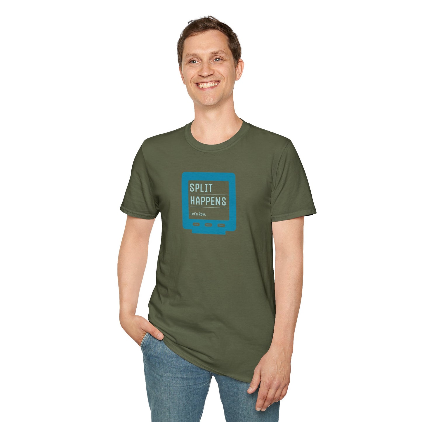 Split Happens Classic Edition | Premium Rowing Tee