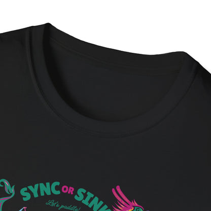 Sync or Sink | Dragon Boat Shirt | Premium Paddling Tee - RR