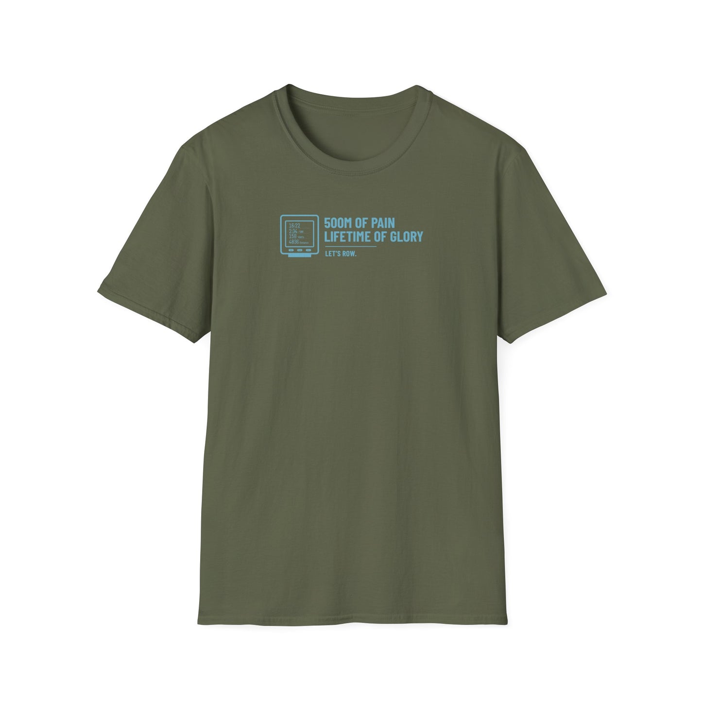 500M of Pain — Split Screen Edition | Premium Rowing Tee