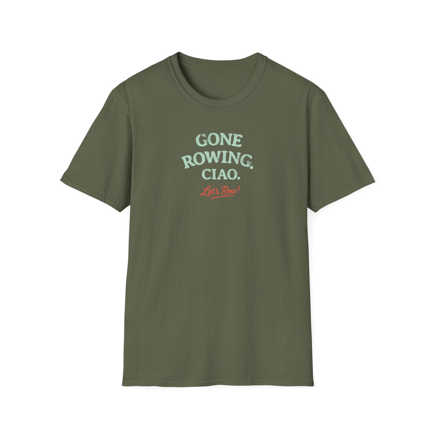 Gone Rowing. Ciao. | Premium Rowing Tee