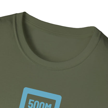 500M of Pain — Vertical Monitor Edition | Premium Rowing Tee