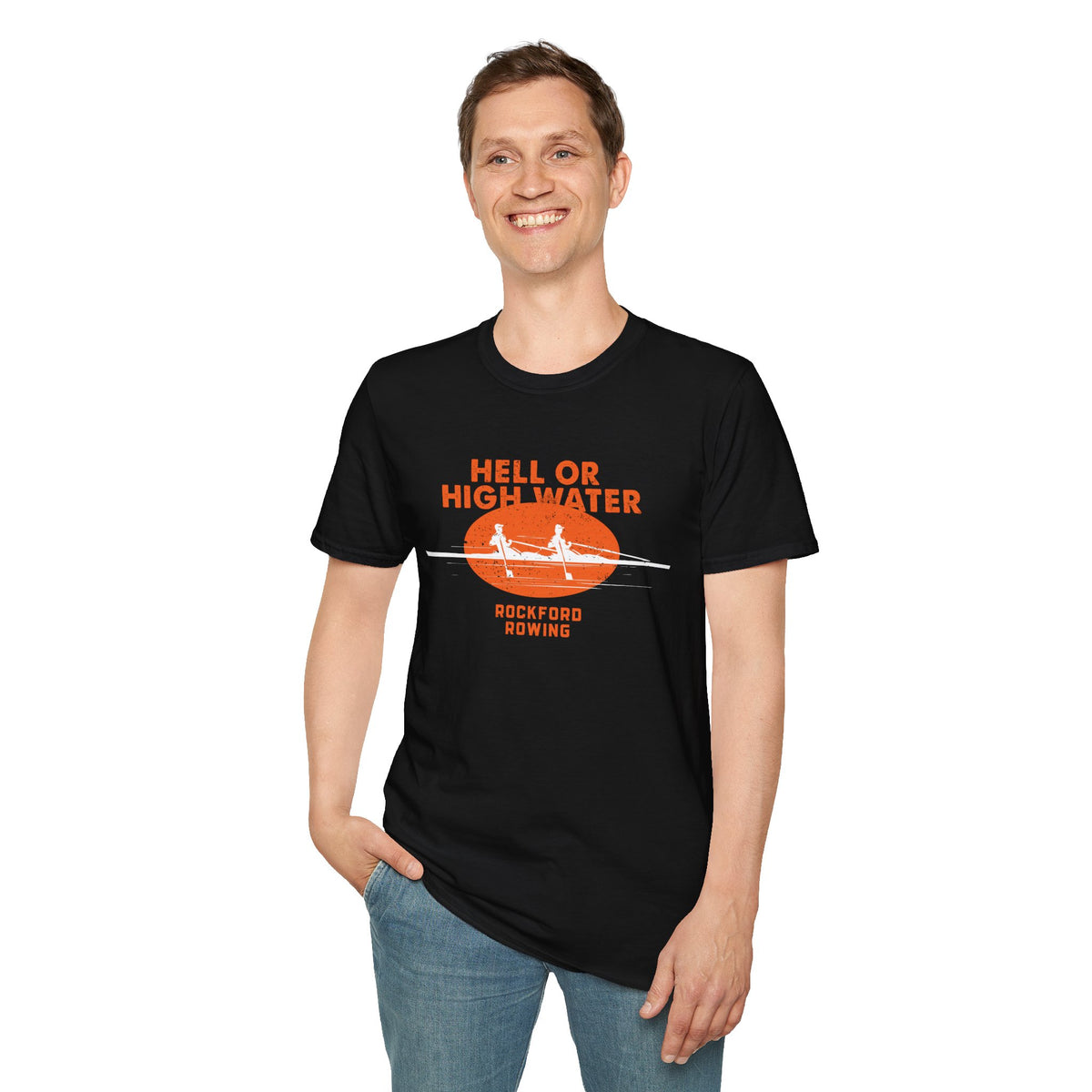 Hell or High Water | Premium Rowing Tee - RR