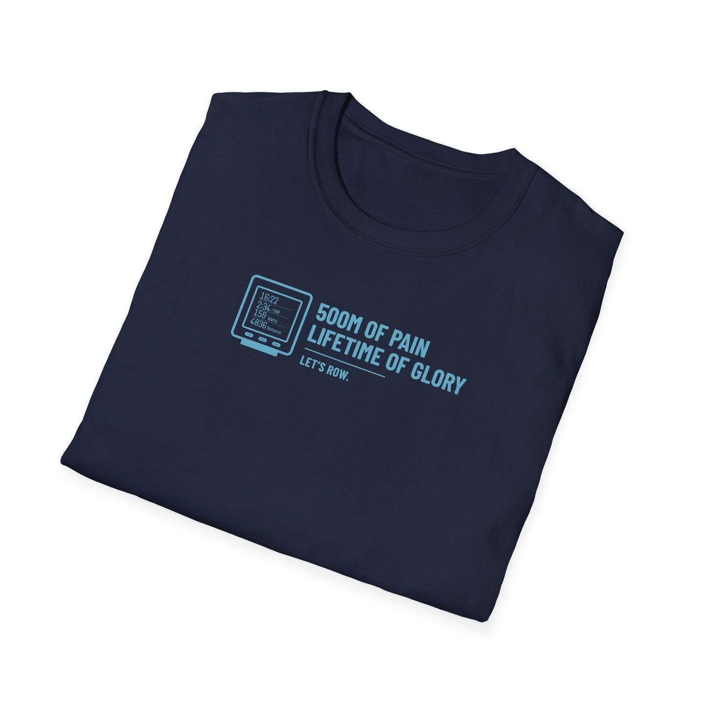 500M of Pain — Split Screen Edition | Premium Rowing Tee