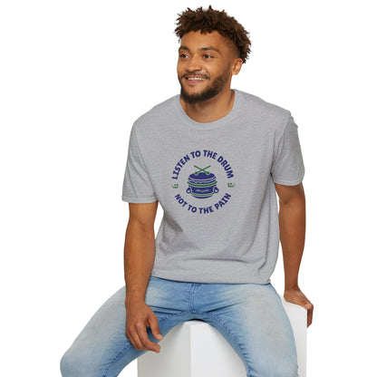 Listen to the Drum Not the Pain | Dragon Boat Shirt | Premium Paddling Tee