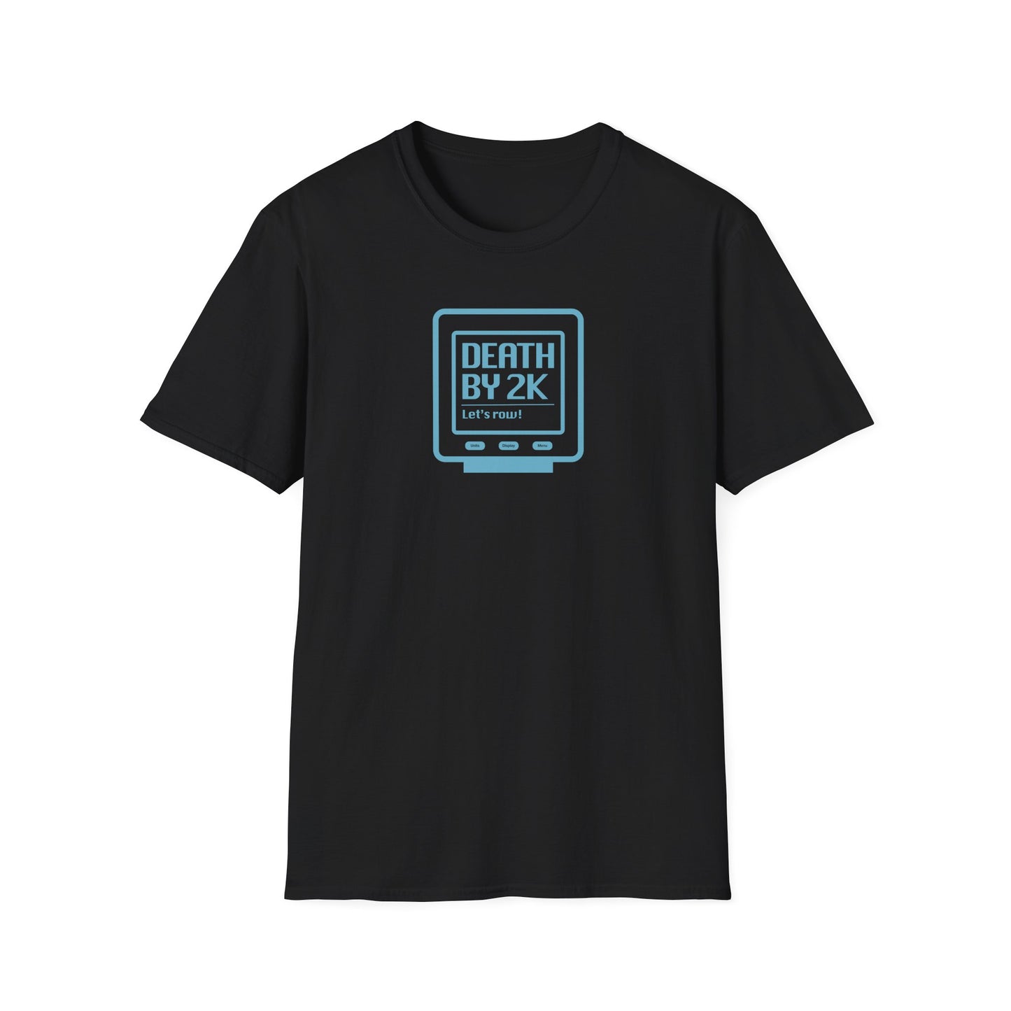 💀 Death by 2K — Outline Monitor Edition | Premium Rowing Tee