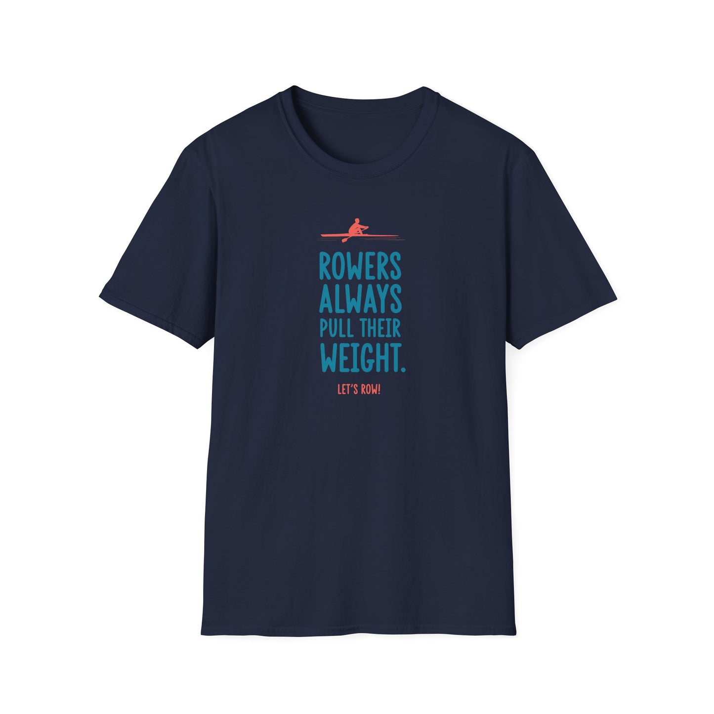 Rowers Always Pull Their Weight — Skiff Silhouette Edition