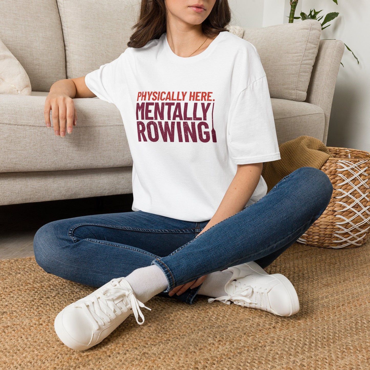 Mentally Rowing | Premium Rowing Tee