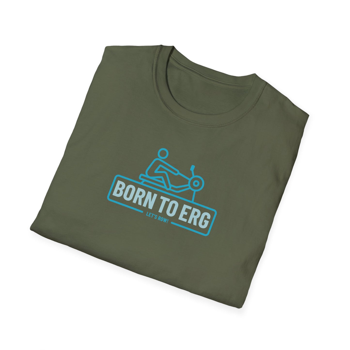 Born to Erg — Minimal Icon Edition | Premium Rowing Tee