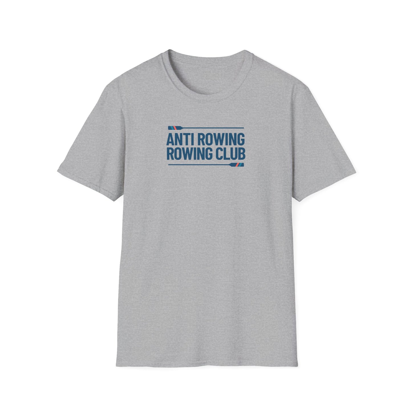 Anti Rowing Rowing Club — Stripe Oar Edition | Premium Rowing Tee