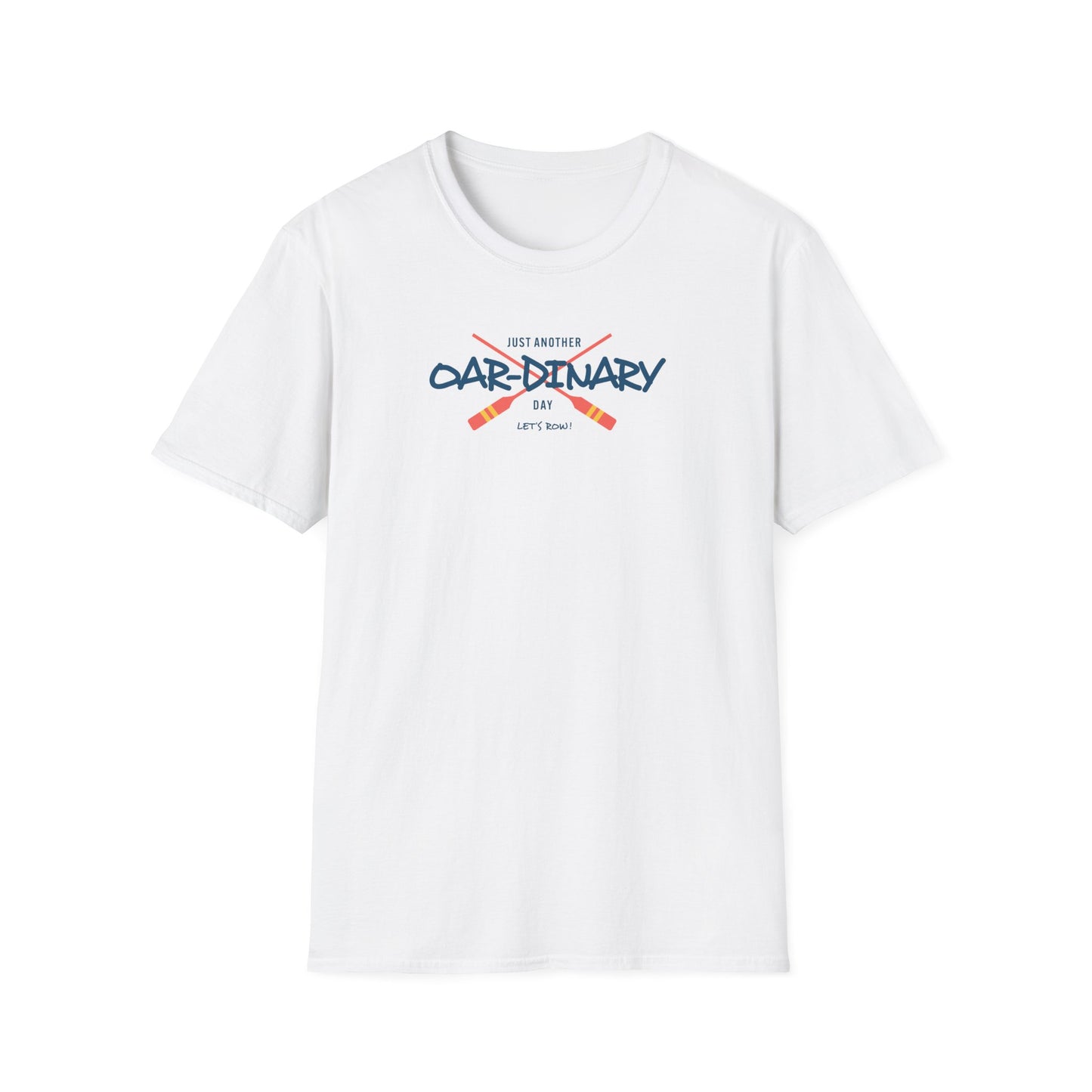 Oar-dinary Day — Script Edition | Premium Rowing Tee