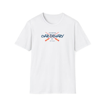 Oar-dinary Day — Script Edition | Premium Rowing Tee