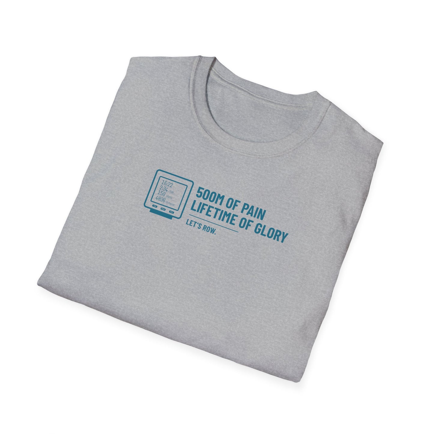 500M of Pain — Split Screen Edition | Premium Rowing Tee