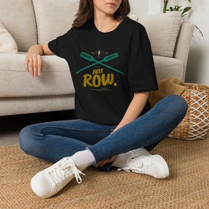 Nobody Cares. Just Row. | Crossed Oars Edition | Premium Rowing Tee - RR